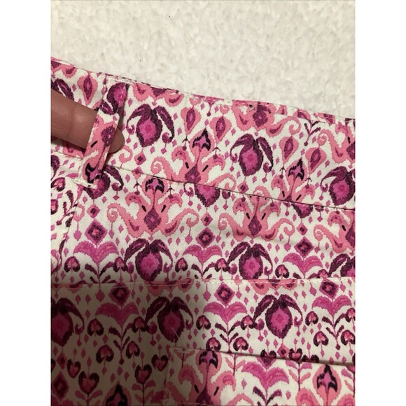 Stella Parker Bermuda Shorts Stretch High-Rise Pockets Color Pink Size 8 NWT - Picture 12 of 14